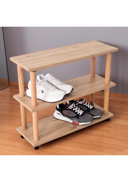 Pia 3 Raflı Kitaplık Çok Amaçlı Dolap fiyatları