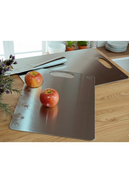 Arsel Paslanmaz Çelik Kesme Tahtası 304 - 18/10 Malzeme 25X37 cm fiyatları