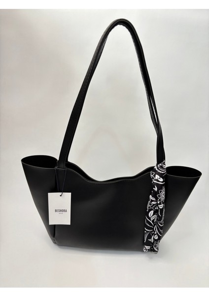 Elena Siyah Mat Fermuar Detaylı Kadın Omuz Çantası fiyatları