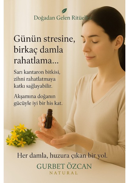 Sarı Kantaron Yağı %100 Saf Doğal Seyreltilmemiş 50 ml (St.john's Wort Oil) fiyatları