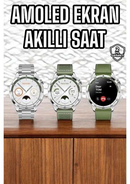 Akıllı Saat Sesli Görüşme Titreşimli Nabız Sensörlü Spor Modları - M860R530-K47860