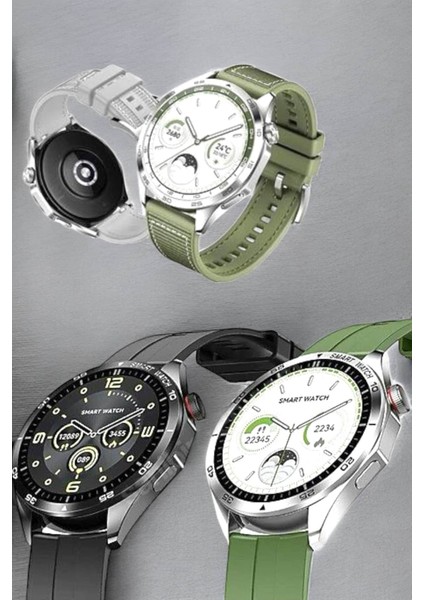 Akıllı Saat Sesli Görüşme Titreşimli Nabız Sensörlü Spor Modları - M860R530-K47860 fırsatları