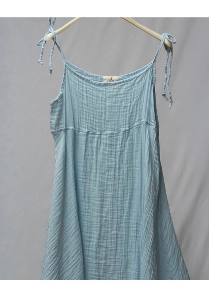 %100 Pamuk Müslin Nefes Alır Kadın Askılı Yazlık Gecelik Elbise Pijama – Rahat, Şık ve Çok Amaçlı fiyatları