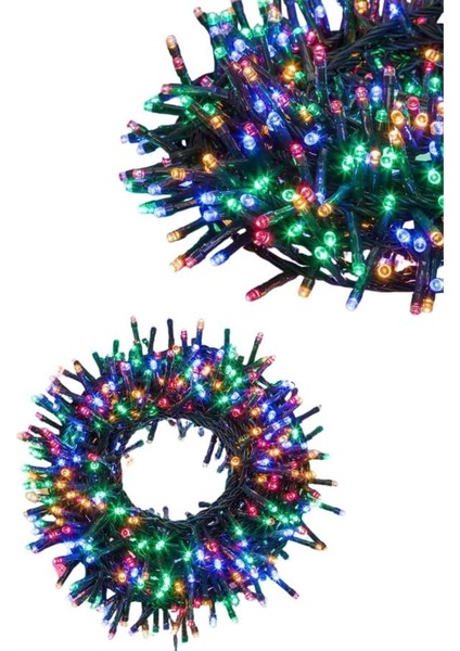 Ledli Fişli LED Dekor Lambası 5m Rgb Yılbaşı Ağacı Işığı - M845B027-N08845