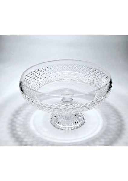 28CM Karizma Ayaklı Meyvelik Sunumluk Lüks Kesme Kristal modelleri