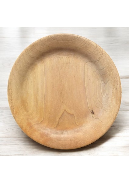 🌰 El Yapımı Ceviz Ağacından Ahşap Tabak