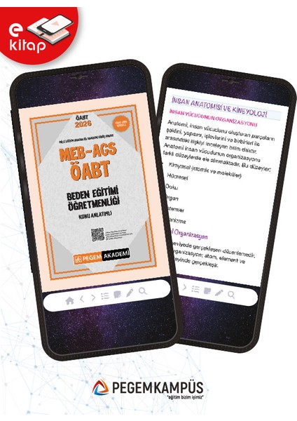 2026 Meb-Ags Öabt Beden Eğitimi Öğretmenliği Konu Anlatımlı E-Kit fiyatları