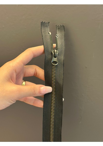 24X3 cm Siyah Dişli Fermuar fiyatları