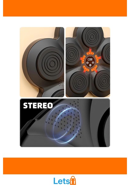 Duvara Monte Müzikli Boks Makinesi Bluetooth LED Ekran modelleri