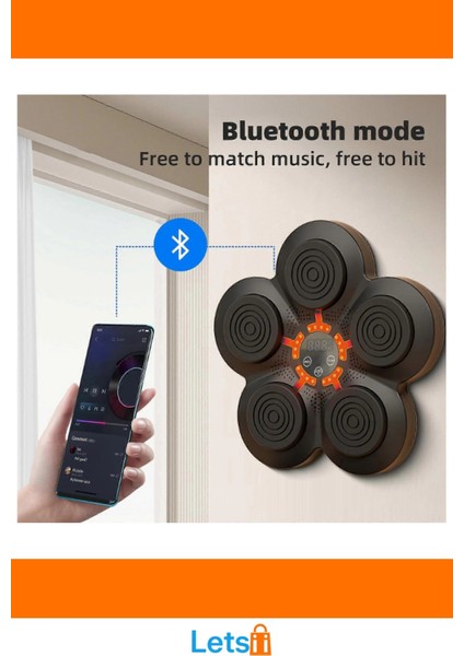Duvara Monte Müzikli Boks Makinesi Bluetooth LED Ekran indirimleri