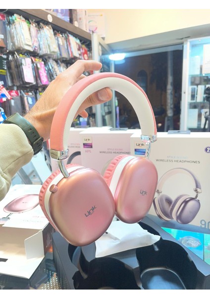 Linktech Hp5 Bluetooth 5.3 Kablosuz Kulak Üstü Kulaklık – 90 Saat Pil Ömrü, Hi-Fi Ses, Mikrofonlu, Aux + Tf Kart Destekli indirimleri