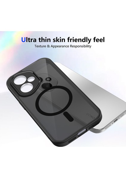 Honor 400 Kılıf, Manyetik Yarı Saydam Mat Darbeye Dayanıklı ve Parmak Izi Önleyici Koruyucu Kılıf-Siyah (Yurt Dışından) fırsatları