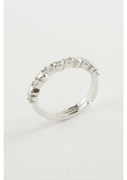 Kalp Taşlı Yüzük