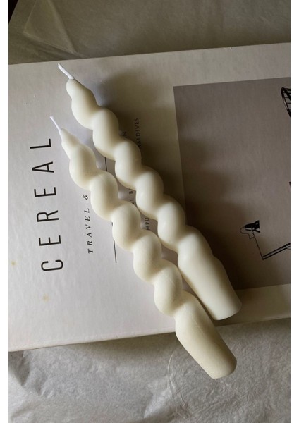 Şamdan Mum 2’li Set