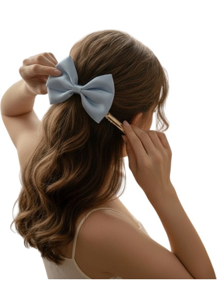 Saten Kurdela Saç Tokası ( El Yapımı) fırsatları