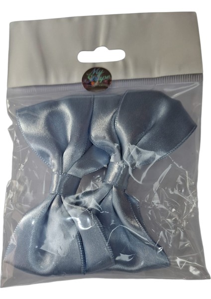 Saten Kurdela Saç Tokası ( El Yapımı)