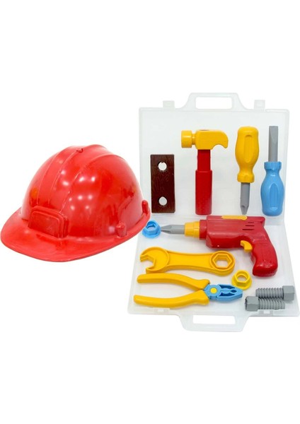 Minik Usta Çantalı Baretli Tamir Seti fiyatları