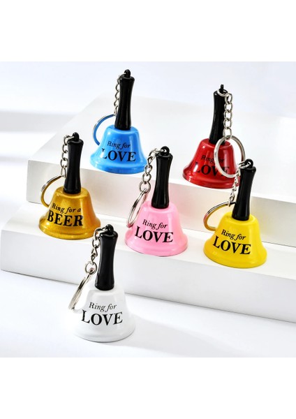 Resepsiyon Zili El Çanı Anahtarlık - Ring For