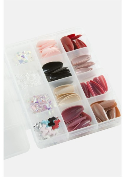 Orange 96 Adet Takma Tırnak Süsü