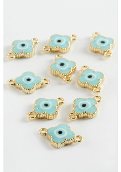 Çiçek Çift Kulplu Mineli Bileklik ve Kolye Ucu Aparatı 1 Adet