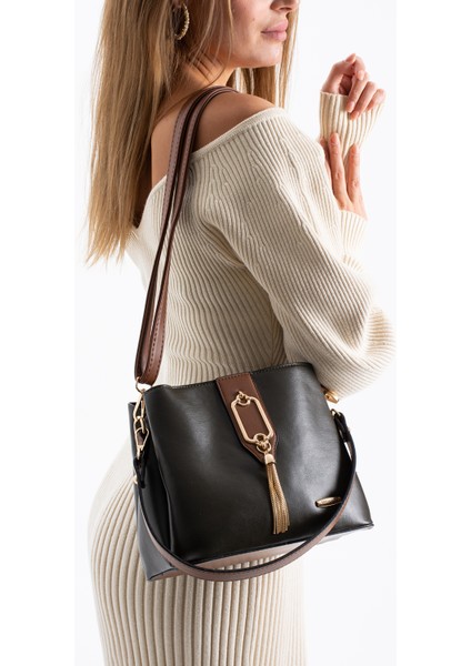 Sn 1438 Kadın Omuz Çantası El Çantası Kol Çantası Günlük