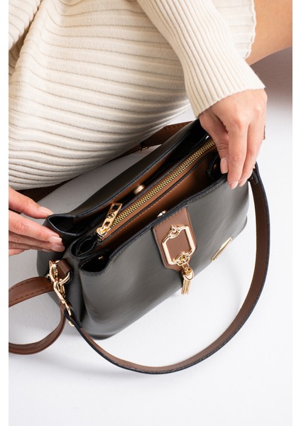 Sn 1438 Kadın Omuz Çantası El Çantası Kol Çantası Günlük