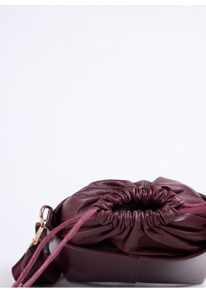 Deri Bordo Kadın Tote Çanta Velma-Maısy fırsatları