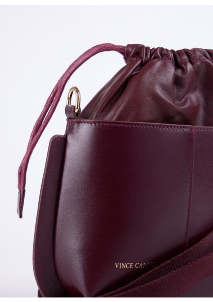 Deri Bordo Kadın Tote Çanta Velma-Maısy indirimleri