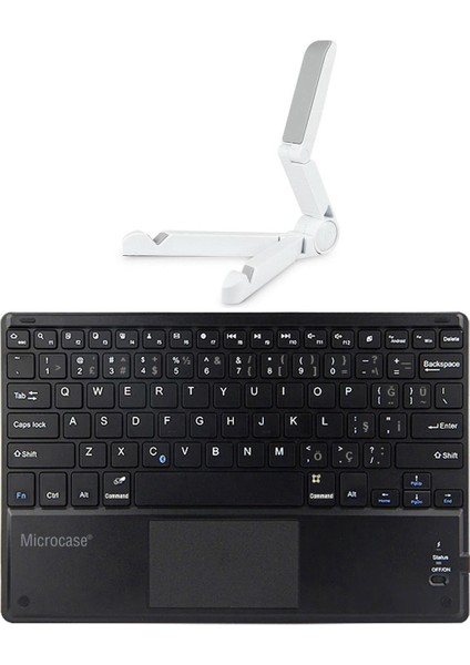 Samsung S11 Ultra 14.6 Inch Tablet Için Tablet Bluetooth Touchpad Klavye 28 cm (Tr Sticker) + Tablet Standı - AL2756 fiyatları