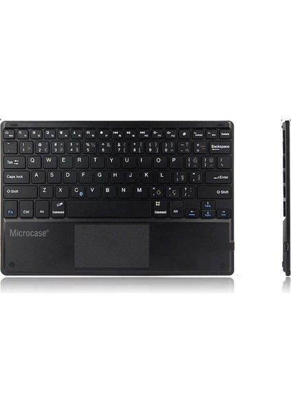 Samsung S11 Ultra 14.6 Inch Tablet Için Tablet Bluetooth Touchpad Klavye 28 cm (Tr Sticker) + Tablet Standı - AL2756