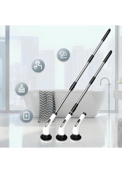 7 In 1 Kablosuz Elektrikli Temizlik Fırçası Seti indirimleri