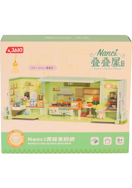 HK135 Jaki Gurme Mutfak Model 263 Parça Block Oyuncak