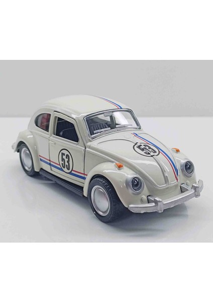 Dianomi// 1:36 Ölçek Metal Volkswagen Beetle / 12 cm Çek-Bırak