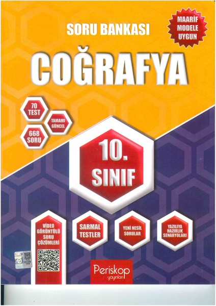 10. Sınıf Coğrafya Soru Bankası (Maarif Modele Uygun)