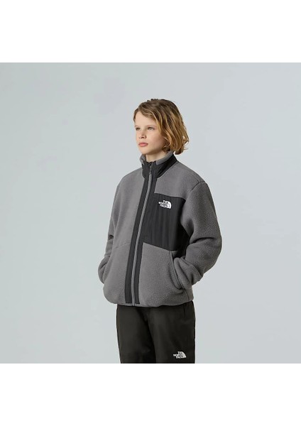 B Yumıorı Full Zıp Jacket Çocuk Polar Ceket NF0A8AZGDDI1