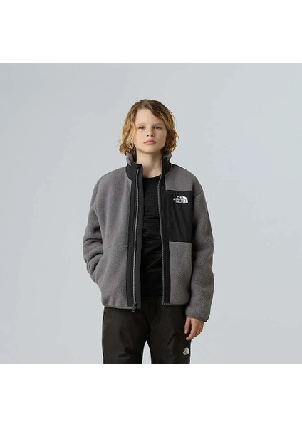 B Yumıorı Full Zıp Jacket Çocuk Polar Ceket NF0A8AZGDDI1 fırsatları