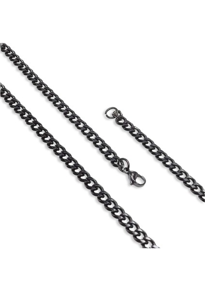 Çelik Erkek Siyah Kolye 1.6mm 959CEK009 fiyatları