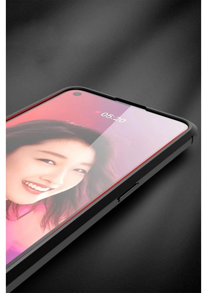 Oppo Reno 5 Kılıf Auto Focus Kapak - Kırmızı (K95) indirimleri