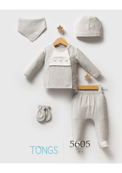 Classic Bear 5li Hastane Çıkışı 5605 Gri