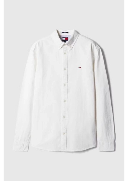 Erkek Tjm Oxford Gömlek - Ekru fırsatları