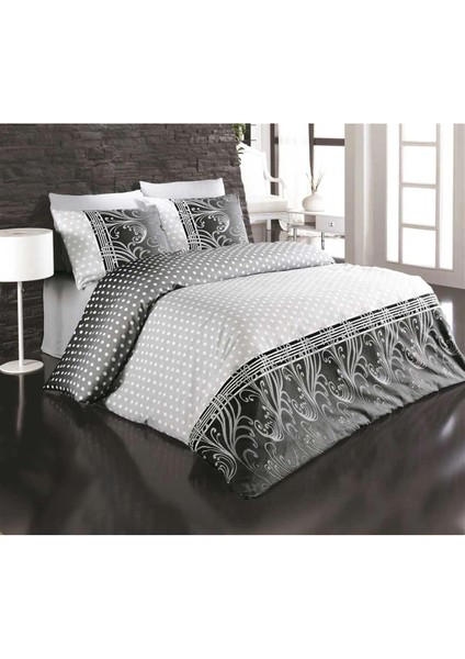 Çift Kişilik Nevresim Takımı Pamuklu Siyah Inci fiyatları