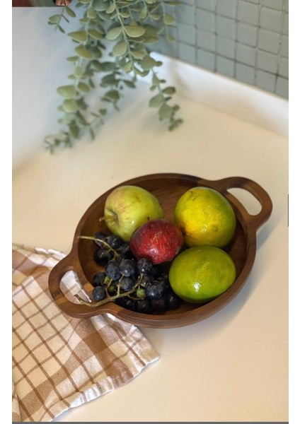 Akasya Sunumluk Büyük Boy Akasya Sahan