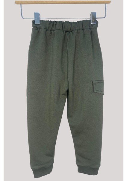 Mojo Erkek Bebek 1-4 Yaş Custom Baskılı Eşofman Altı 10002 Haki