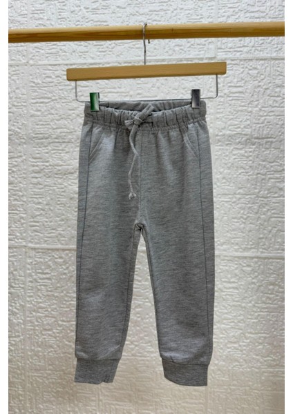 Erkek Çocuk 1-5 Yaş Lastikli Paça Yazlık Eşofman Altı 5013 Gri indirimleri