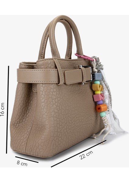 Kadın Suni Deri Taupe Omuz Çanta 921 27091 Bn Cnt SK25-26 Taupe fiyatları