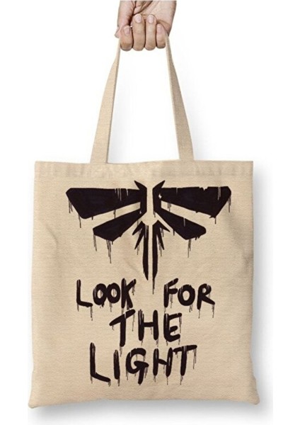 The Last Of Us Bez Çanta Uzun Saplı Alışveriş Çantası Plaj Çantası