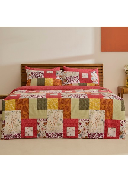 Sarah Anderson Comfora Çift Kişilik Nevresim Takımı Multicolour