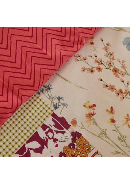 Sarah Anderson Comfora Çift Kişilik Nevresim Takımı Multicolour fırsatları