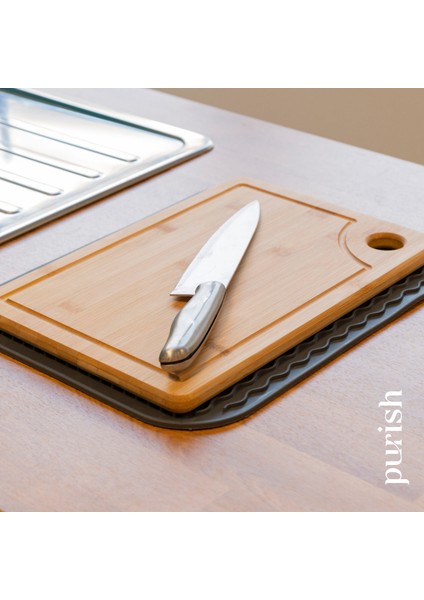 | Bulaşık Kurutma Matı –tpe – 28X36 Cm, Kaymaz, Su Drenaj Kanallı, Katlanabilir ve Kolay Temizlenebilir – Mutfak Tezgâhı Için Bardak & Tabak Kurutma Pedi (Antrasit Gri) indirimleri