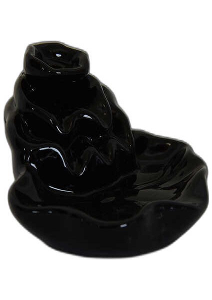 Geri Akış Buhurdanlık Tütsülük Seramik Şelale Siyah Backflow C0902 fiyatları